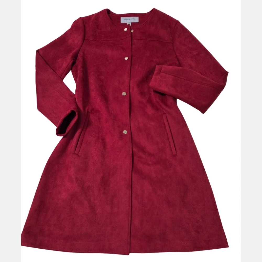 NWOT Marc New York Red Coat.